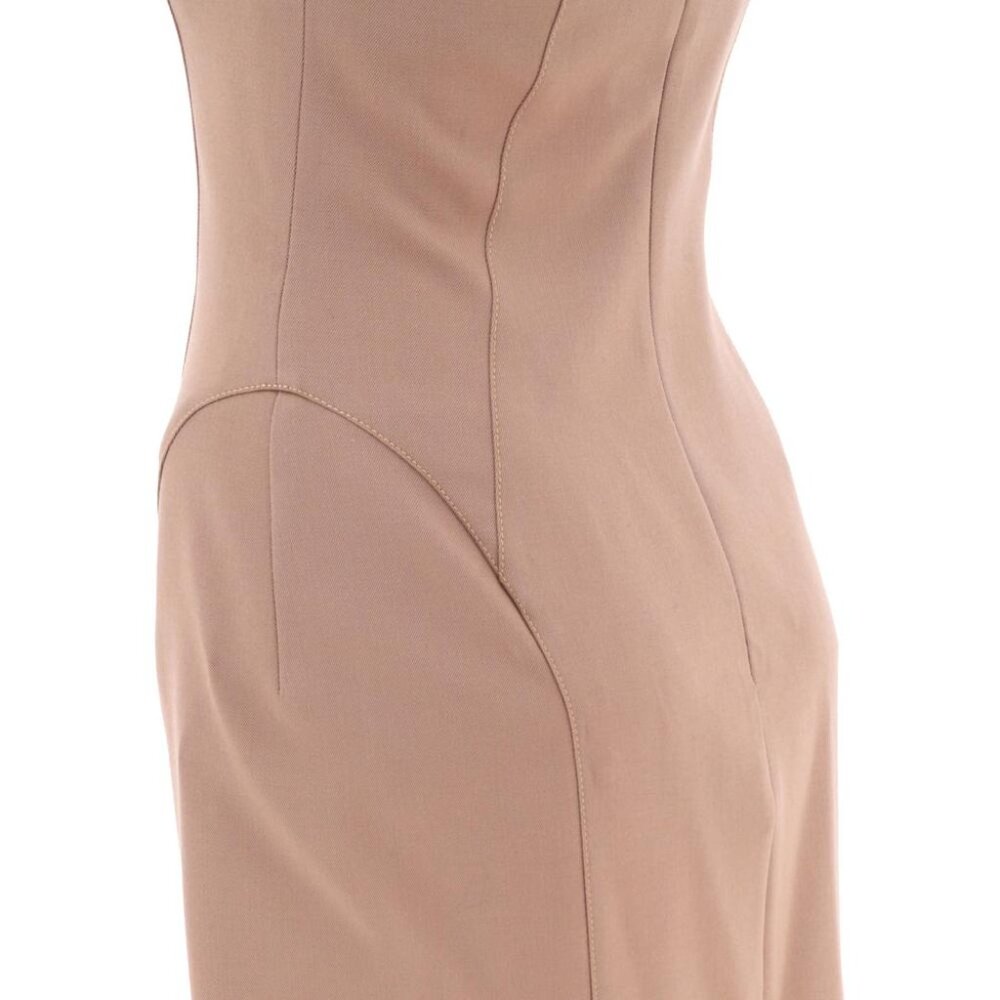 The Attico Gabardine Midi Dress tag size 40 Women - Picture 4 of 4